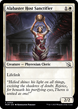 Alabaster Host Sanctifier - Creatures