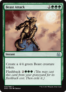 Beast Attack - Cost in Cards