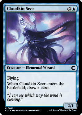 Cloudkin Seer - Cost in Cards