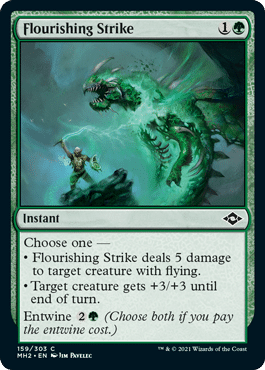 Flourishing Strike - Stable versus Situational Cards