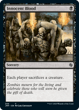 Innocent Blood - Cost in MTG Cards