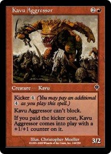 Kavu Aggressor - Stable versus Situational Cards