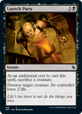 Launch Party - Cost in MTG Cards