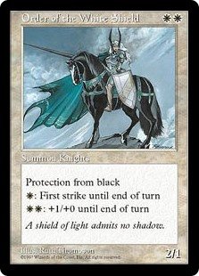 Order of the White Shield - Mana