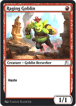 Raging Goblin - MTG Functional Synergy