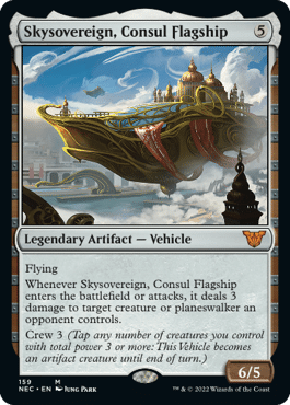 Skysovereign, Consul Flagship - The Art of MTG Drafting, Part I