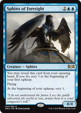 Sphinx Of Foresight - Two Initial Decisions