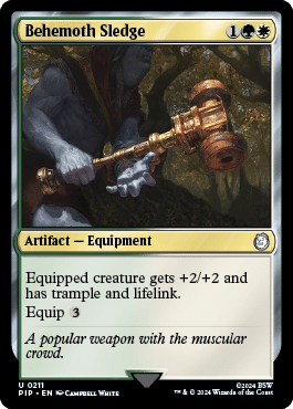 Behemoth Sledge - Creature Boosters