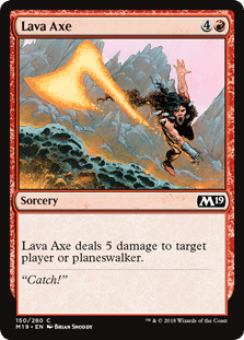 Lava Axe - Finishers