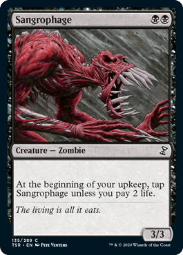 Sangrophage - Cost in Life